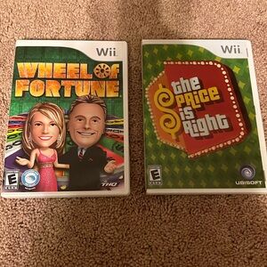 Wii Wheel of Fortune & the Price is Right